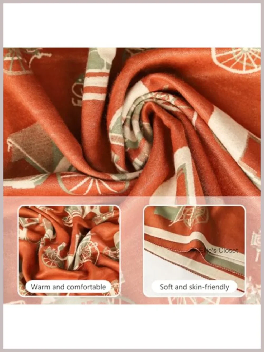 Pashmina Shawl Wrap Blanket Scarf for Women Evening Dress Poncho Cape Cashmere
